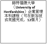 r: ^ùSj
]University of Gloucestershire^/^껮Sּwj
]University of Hertfordshire^~޲zҵ{]ibs[Yέ^꧹A12Ӥ^

