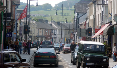 Lampeter's high street