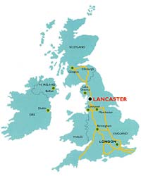 Map of the UK