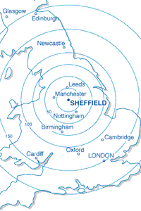 Map of the UK