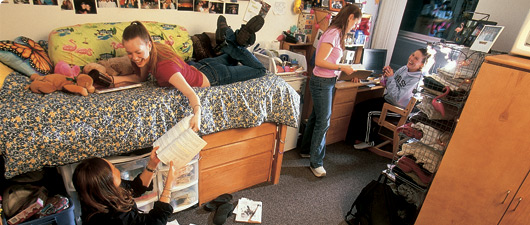 Living on Campus - Residence Halls