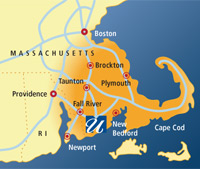 SouthCoast Map