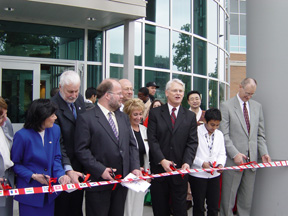 IB ribbon cutting