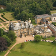 Aerial view of the Bedgebury estate