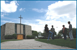 The ruggedness of the school's surrounding offers a stark contrast to the modern facilities that make up the main campus. The 400 acre campus is equally suited for use as an outdoor classroom and for recreation.