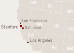 Geography of Stanford